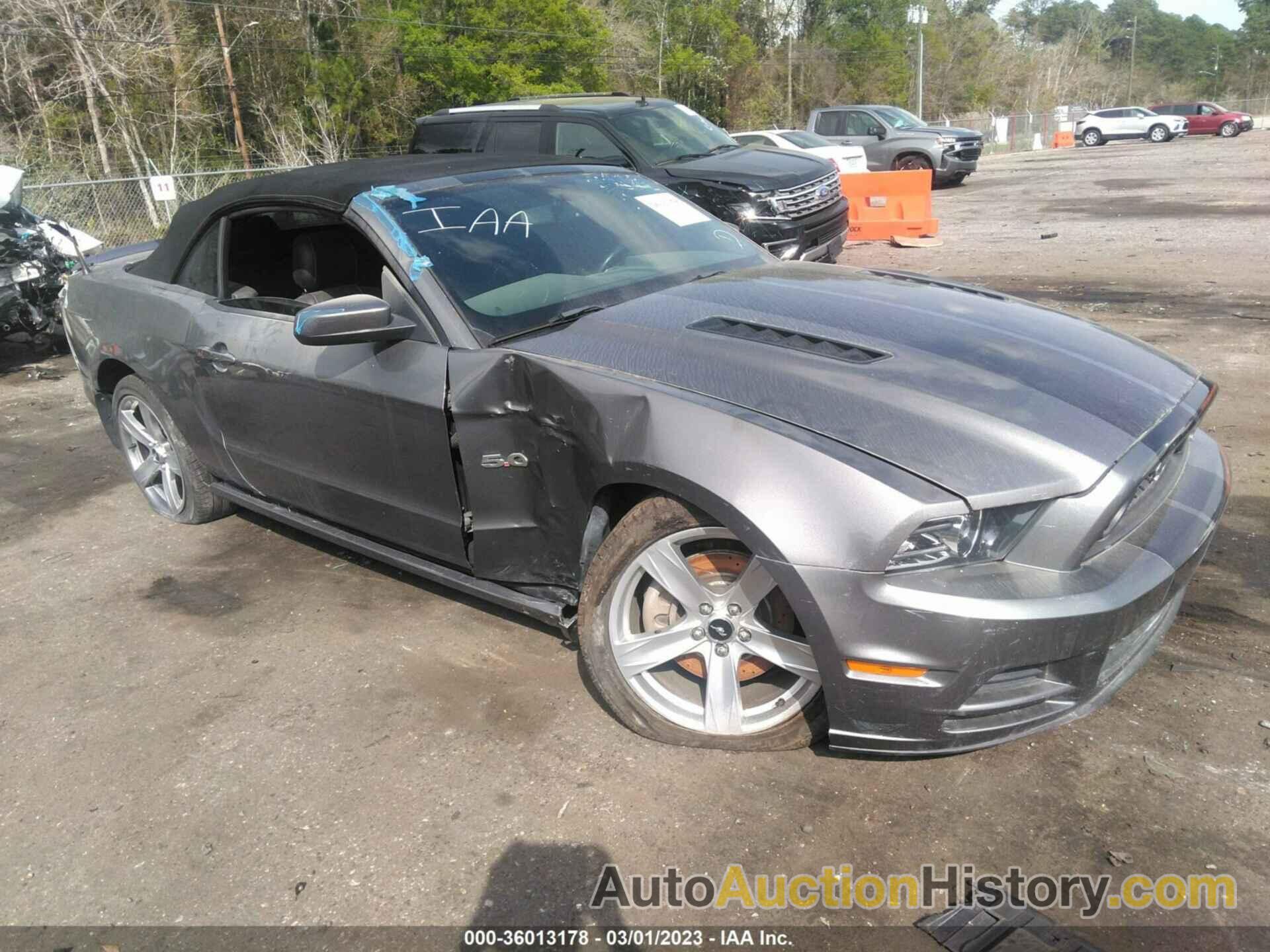 FORD MUSTANG GT, 1ZVBP8FF8D5201276