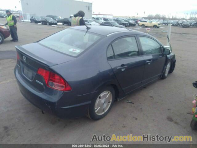 HONDA CIVIC HYBRID, JHMFA36298S001227