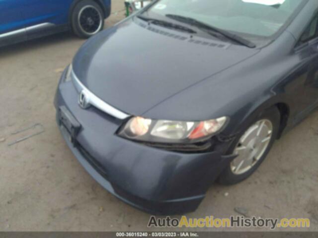 HONDA CIVIC HYBRID, JHMFA36298S001227