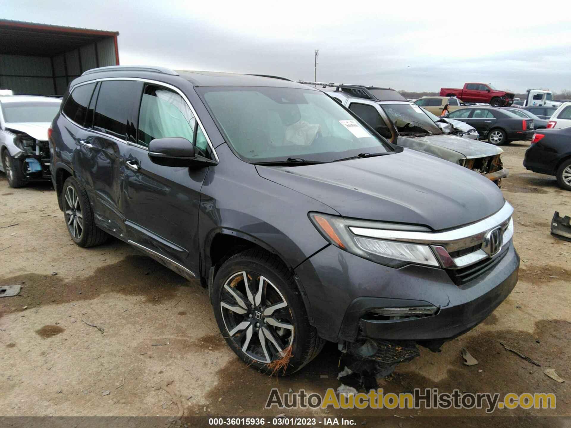 HONDA PILOT TOURING 7-PASSENGER, 5FNYF5H61KB015554