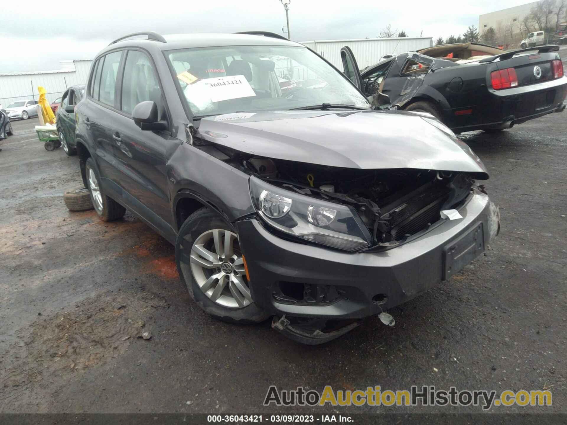 VOLKSWAGEN TIGUAN S, WVGAV7AX8FW534455