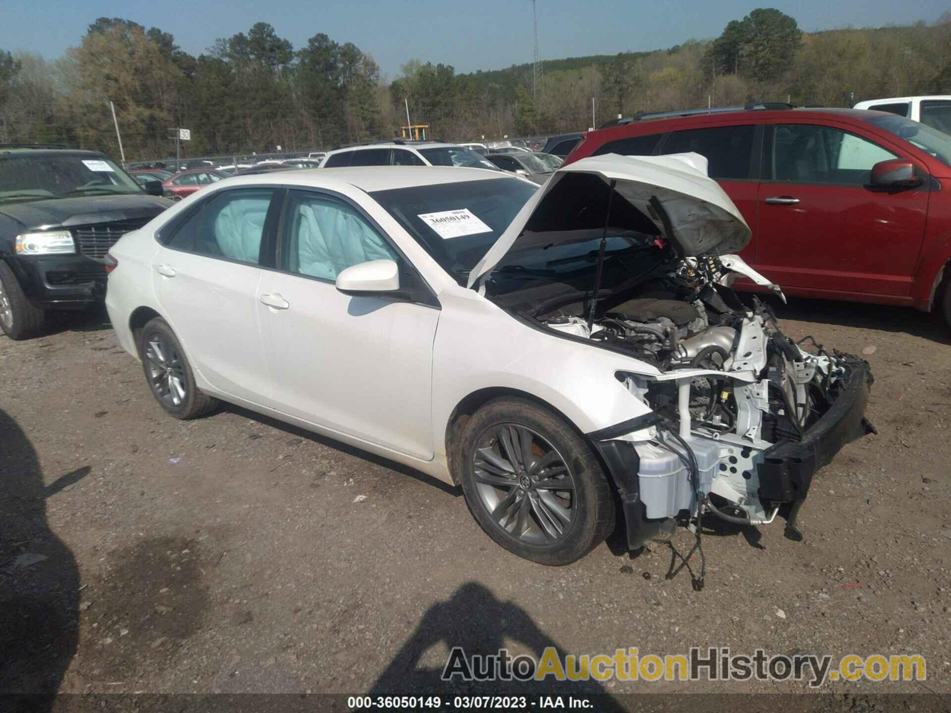 TOYOTA CAMRY XLE/SE/LE/XSE, 4T1BF1FK5HU367465
