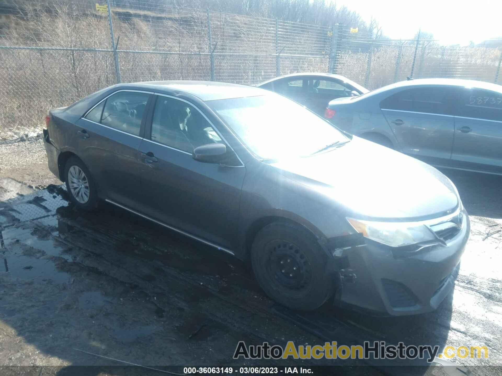 TOYOTA CAMRY L/LE/SE/XLE, 4T4BF1FK3CR187089