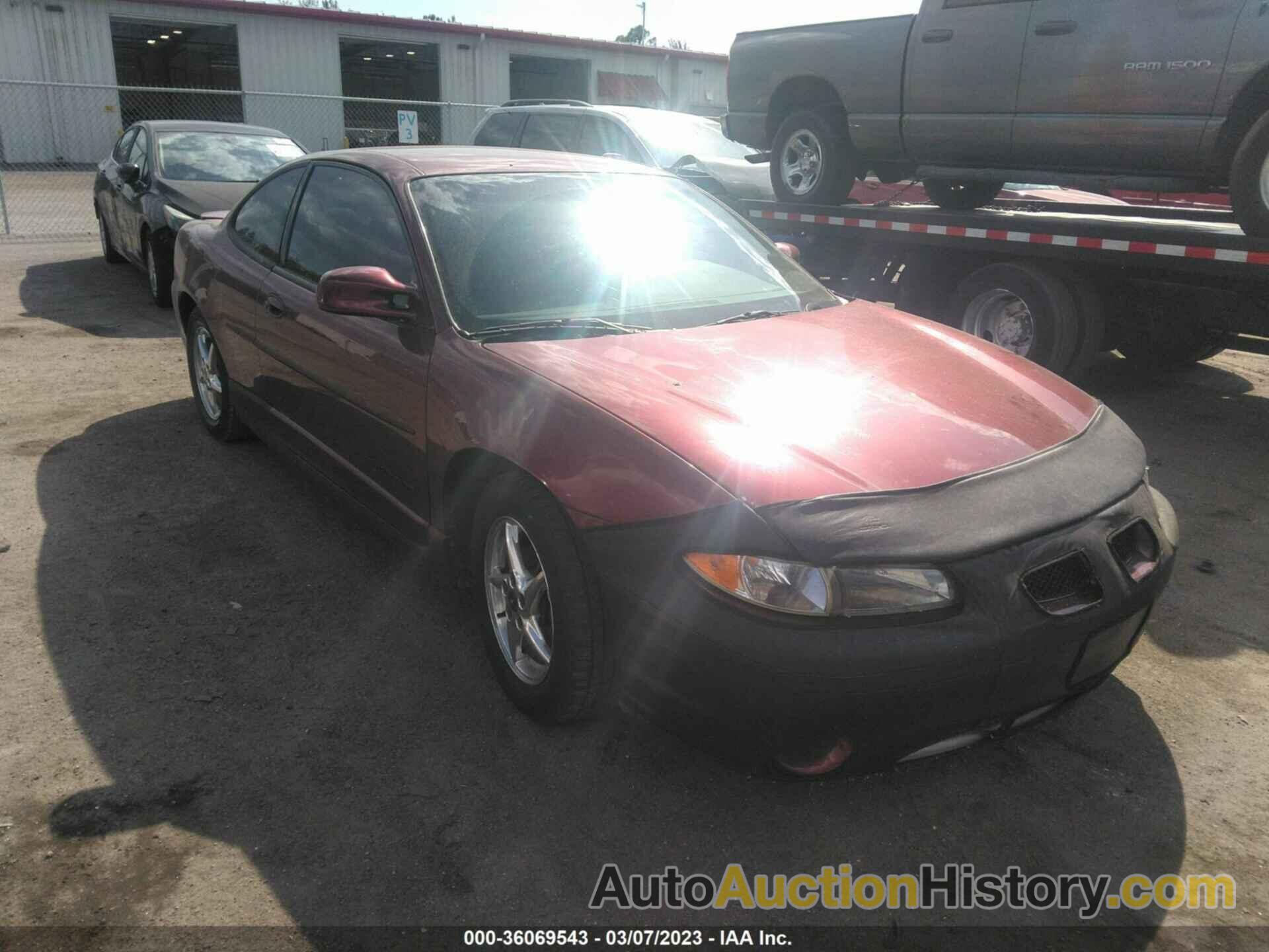 PONTIAC GRAND PRIX GT, 1G2WP12K4YF188044