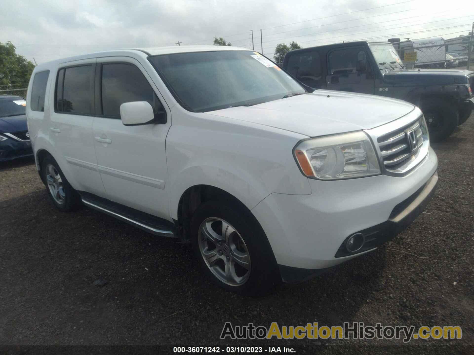 HONDA PILOT EX, 5FNYF3H40DB021870