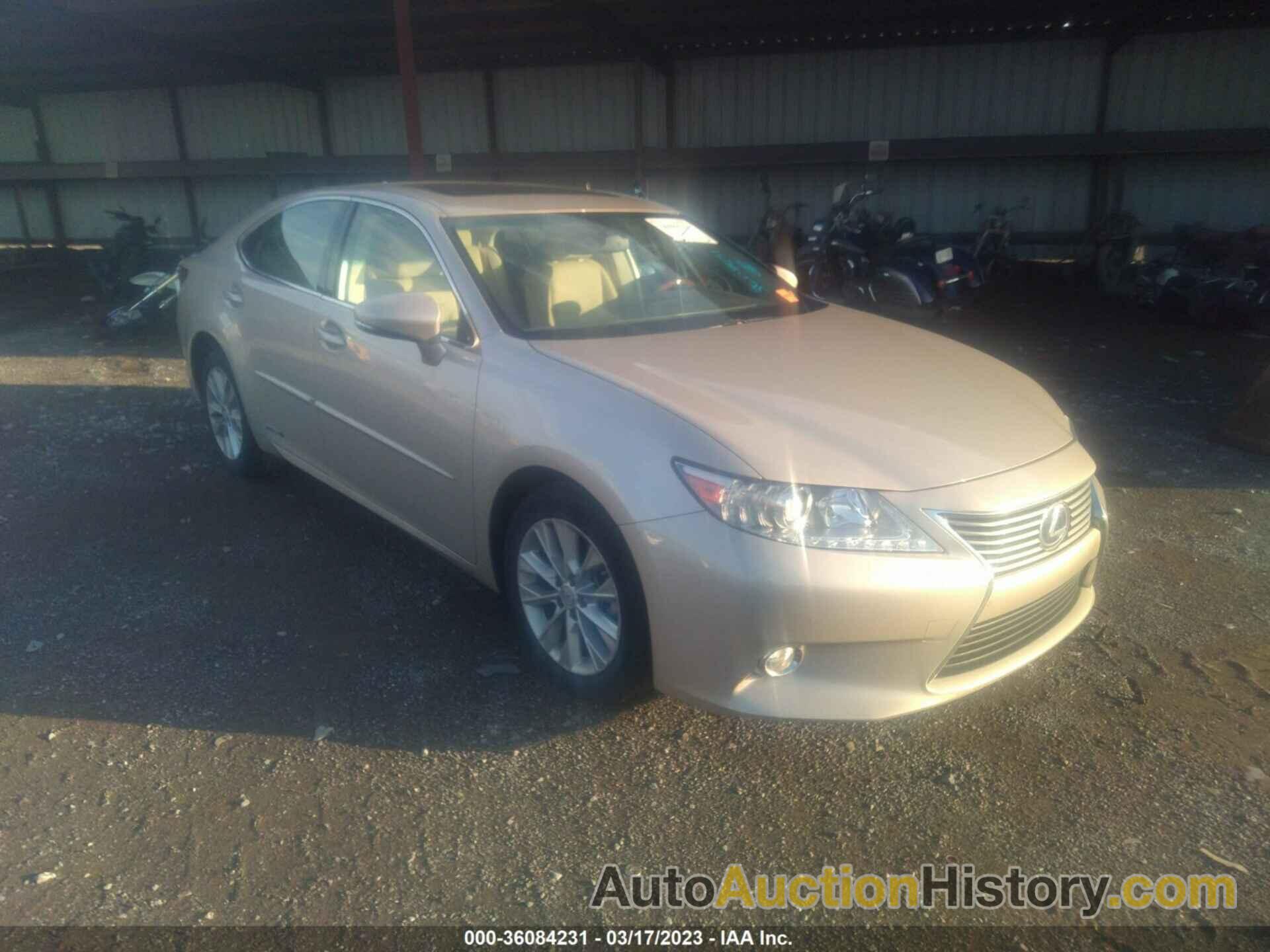 LEXUS ES 300H HYBRID, JTHBW1GG5D2007549