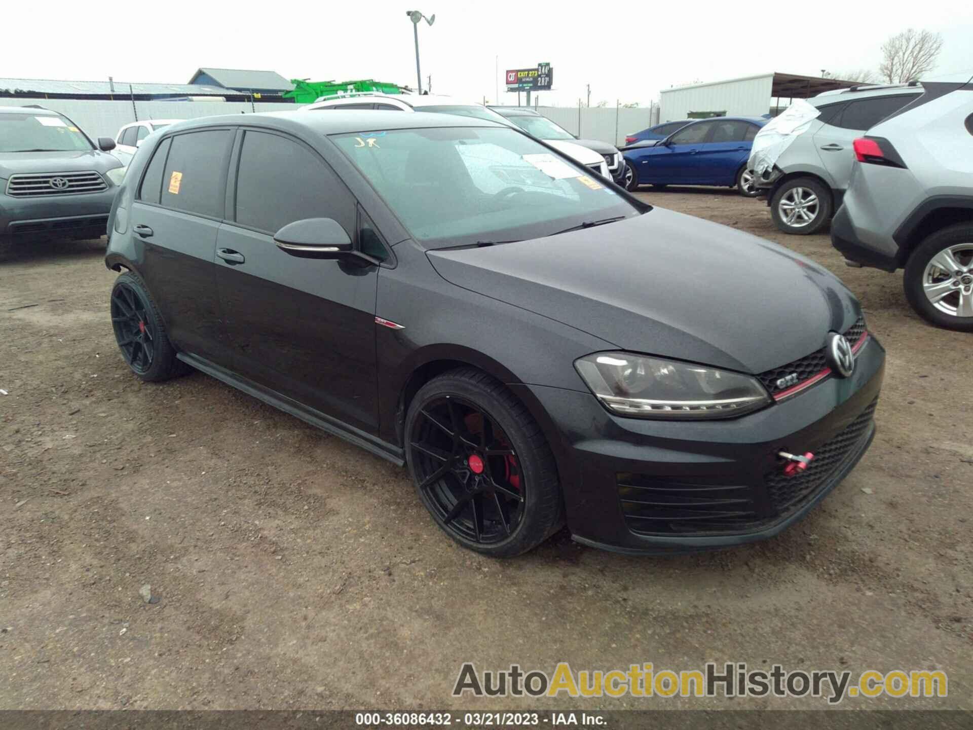 VOLKSWAGEN GOLF GTI S, 3VW4T7AU9GM018312