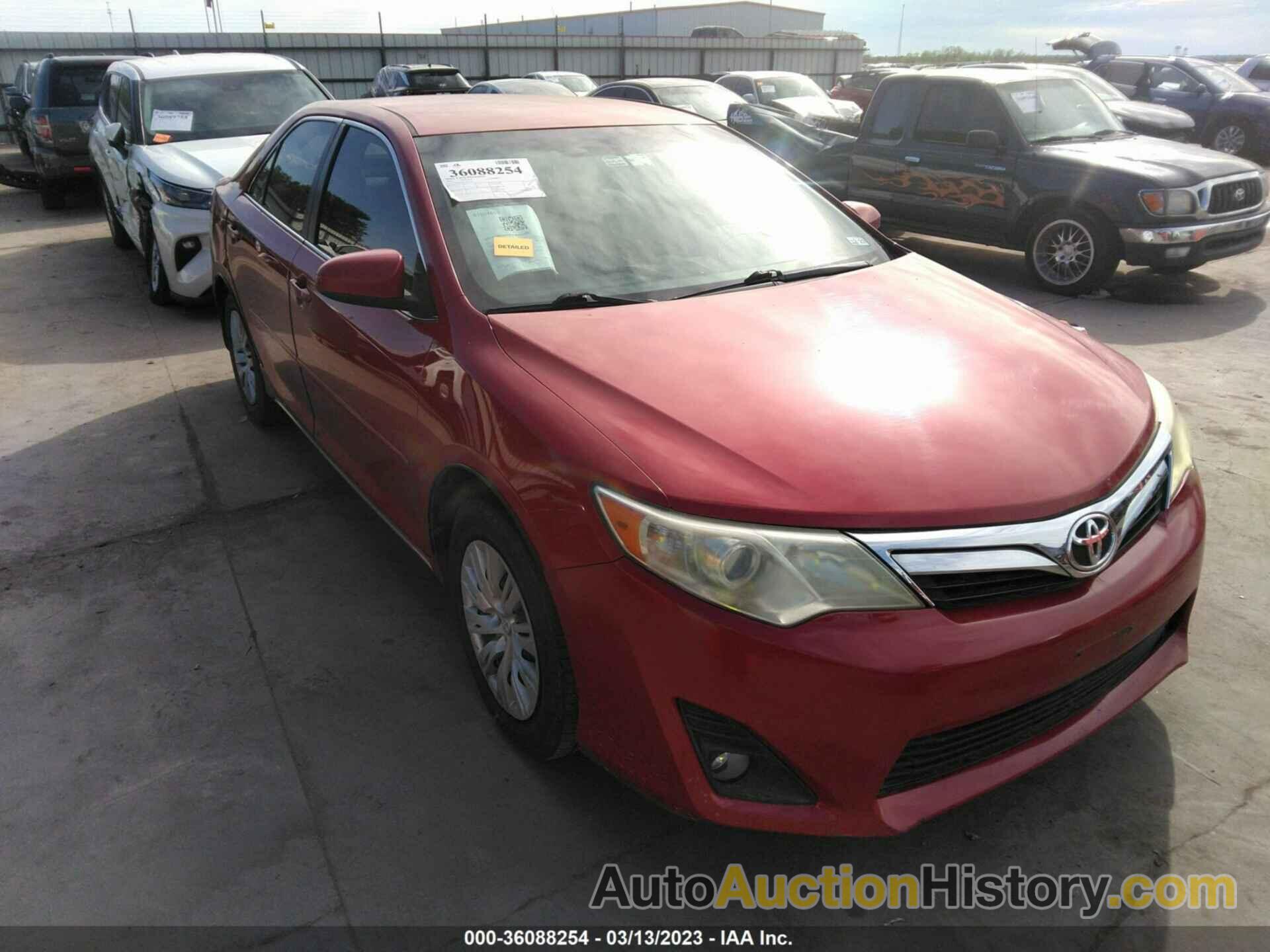 TOYOTA CAMRY L/LE/SE/XLE, 4T4BF1FK7CR273375