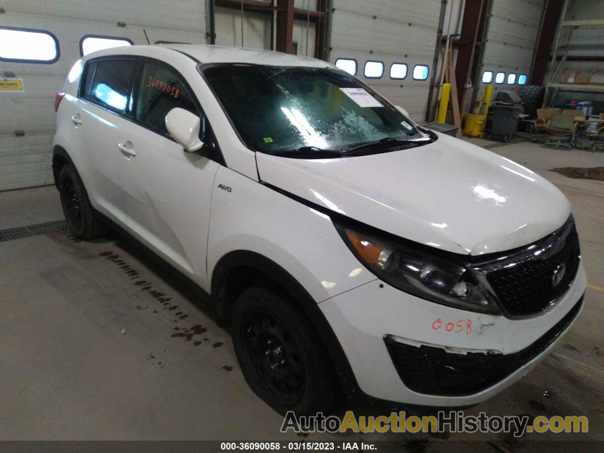 KIA SPORTAGE LX, KNDPBCACXF7729805