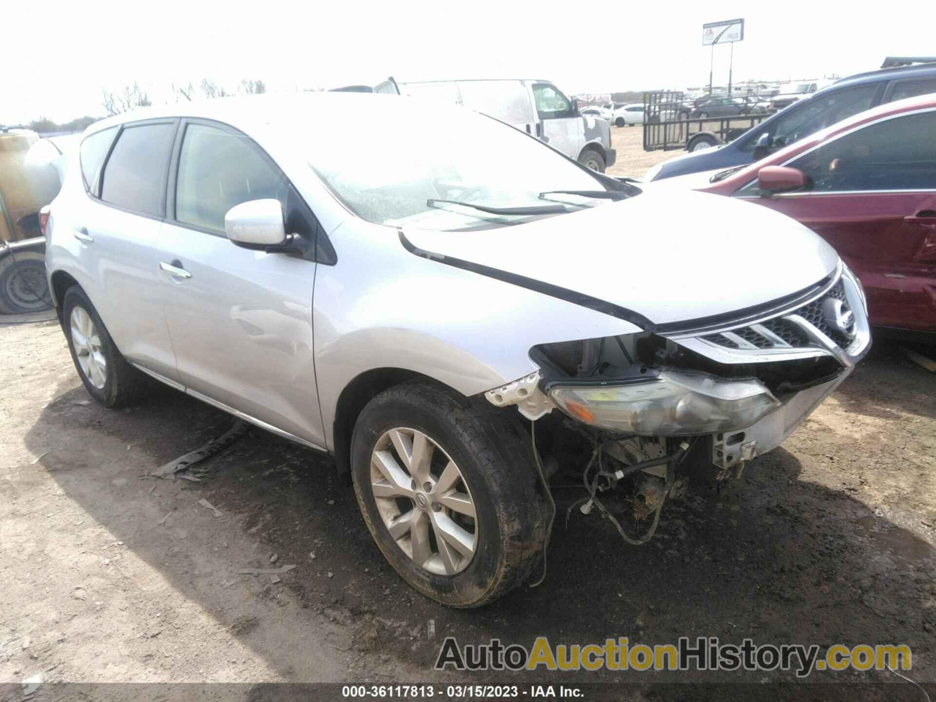 NISSAN MURANO S, JN8AZ1MW1DW305917