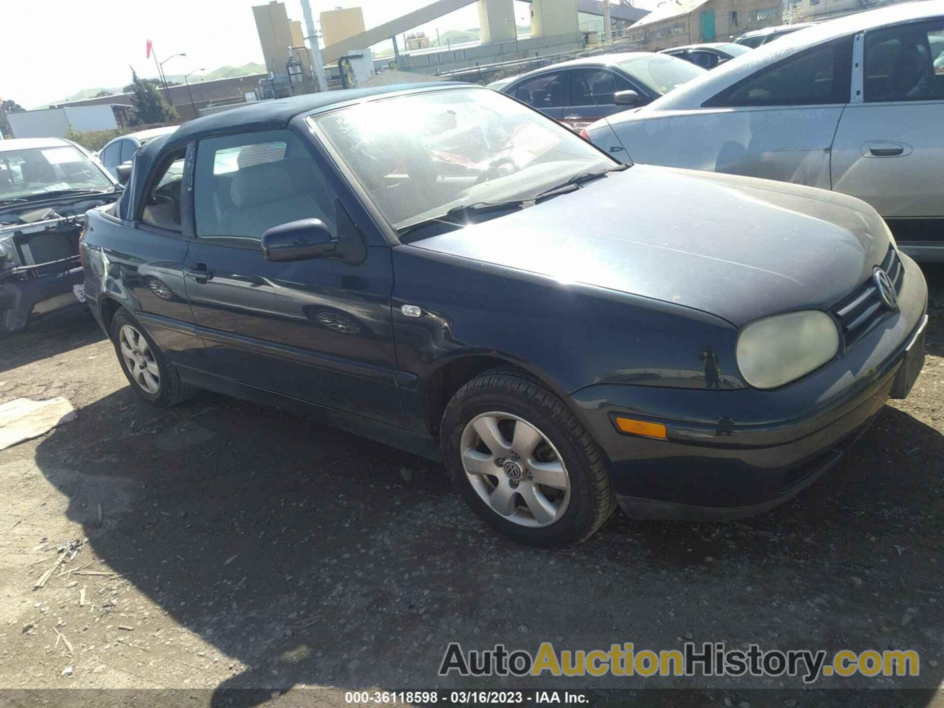 VOLKSWAGEN CABRIO GLX, 3VWDC21V61M811585