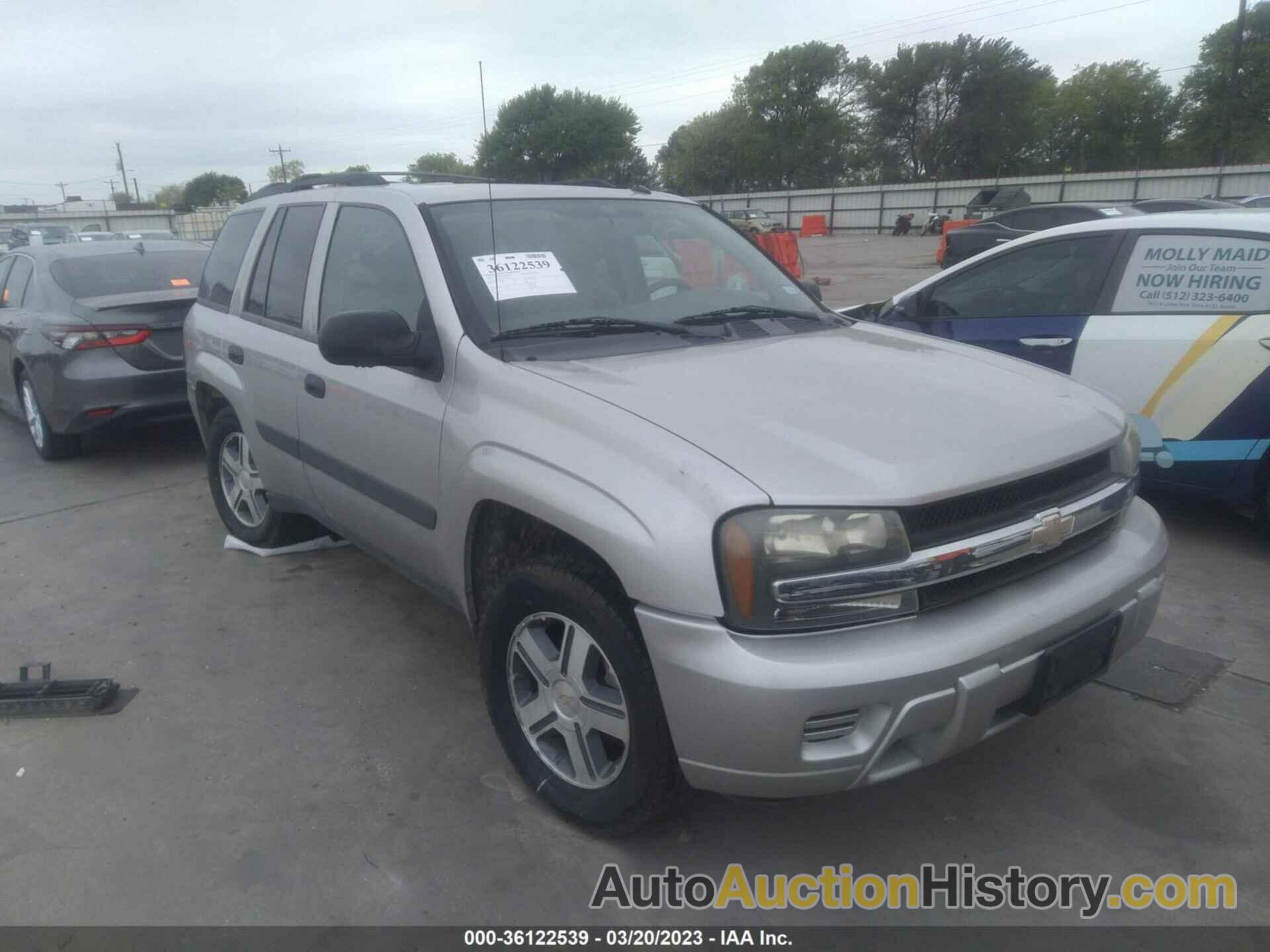 CHEVROLET TRAILBLAZER LS, 1GNDS13S152346074