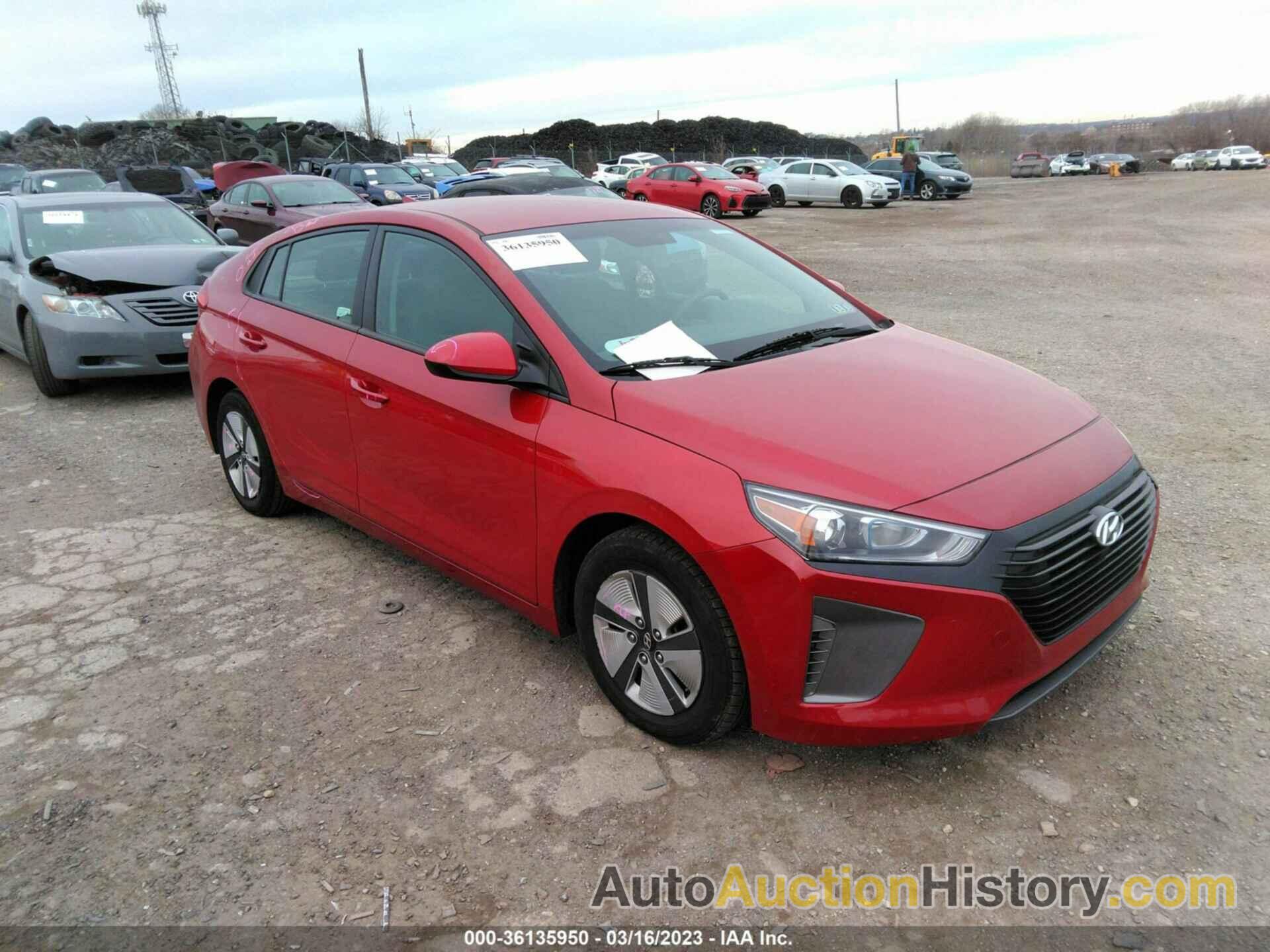 HYUNDAI IONIQ HYBRID BLUE, KMHC65LCXKU180481