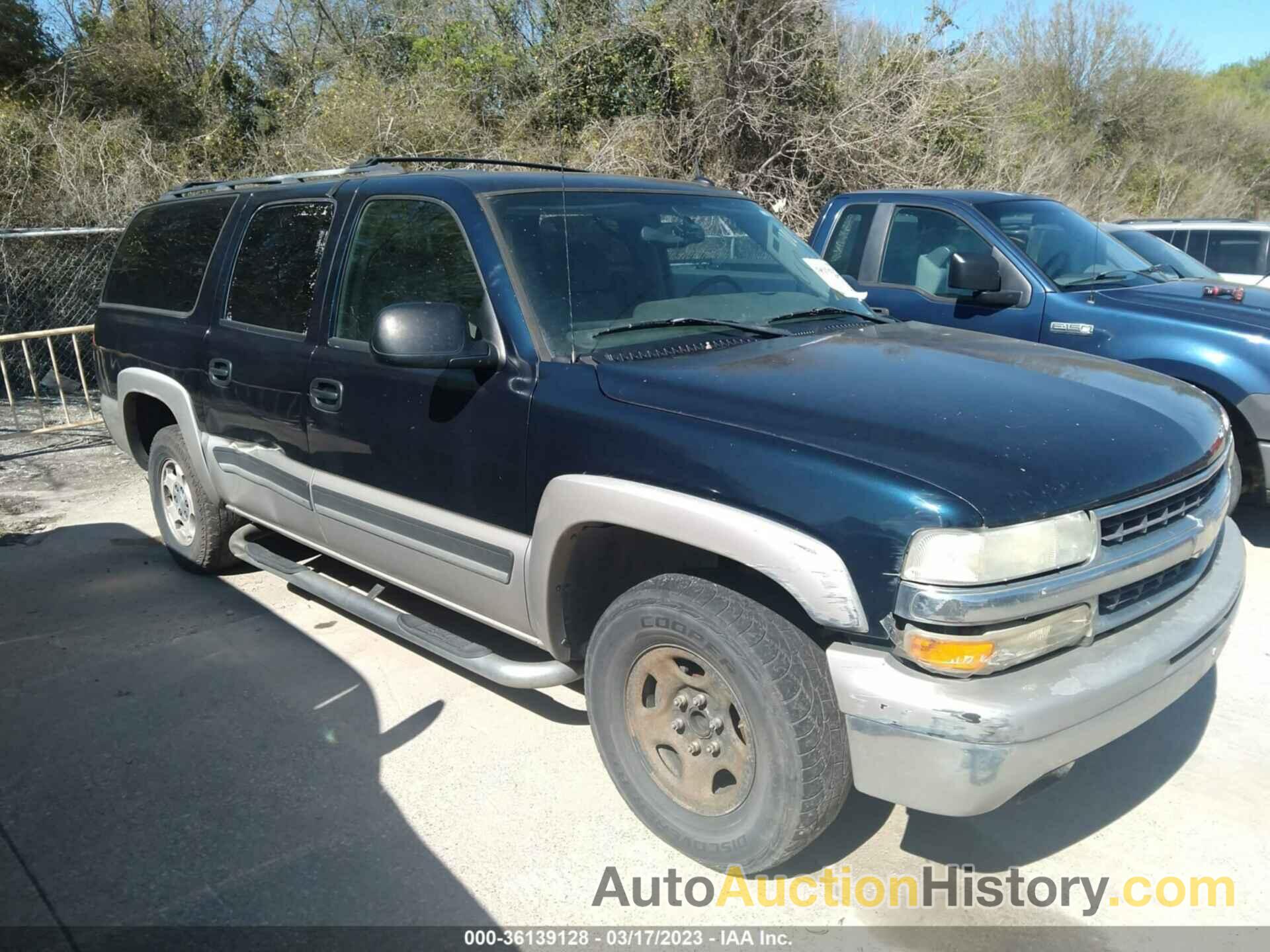 CHEVROLET SUBURBAN LS, 3GNEC16Z85G149422