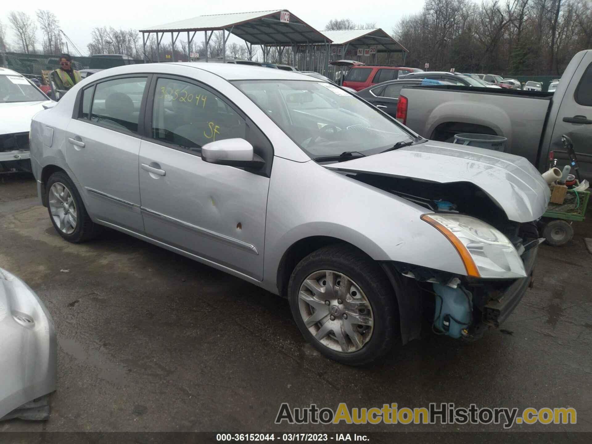 NISSAN SENTRA 2.0 S, 3N1AB6AP5CL653883