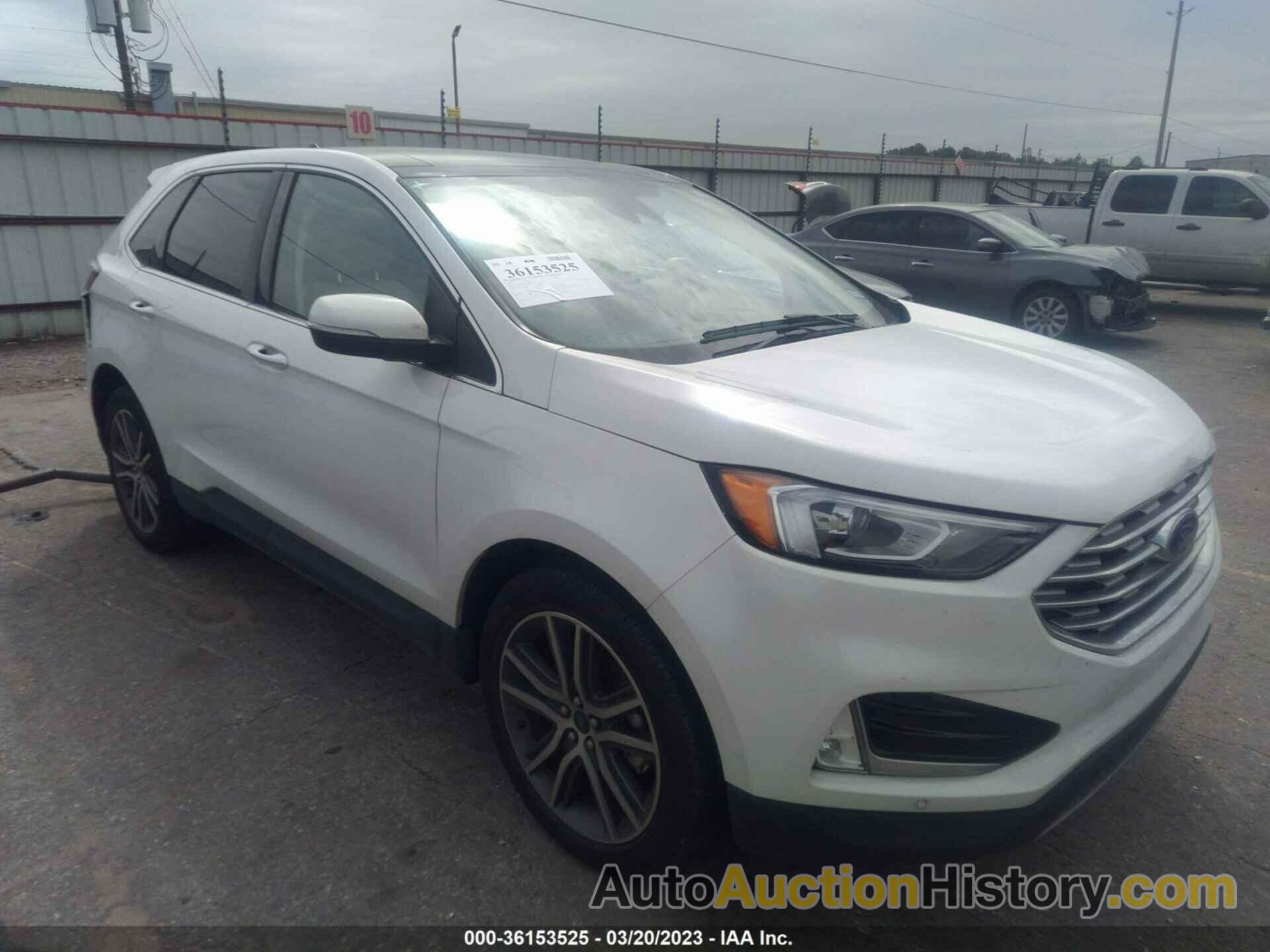 FORD EDGE TITANIUM, 2FMPK3K94LBB27516