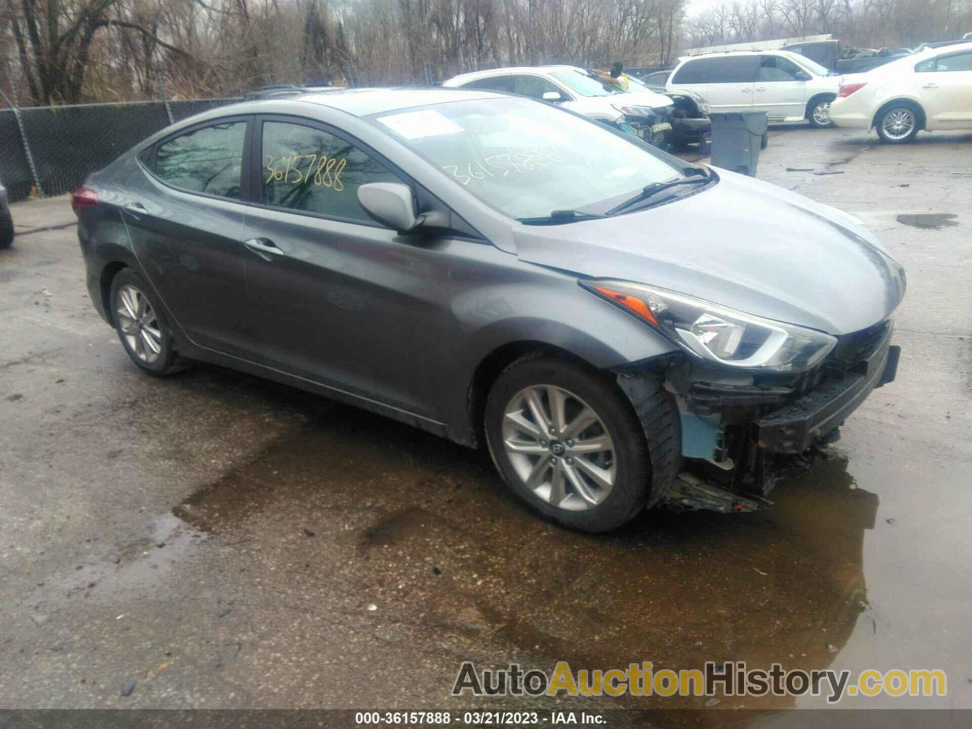 HYUNDAI ELANTRA SE, KMHDH4AE6GU598637