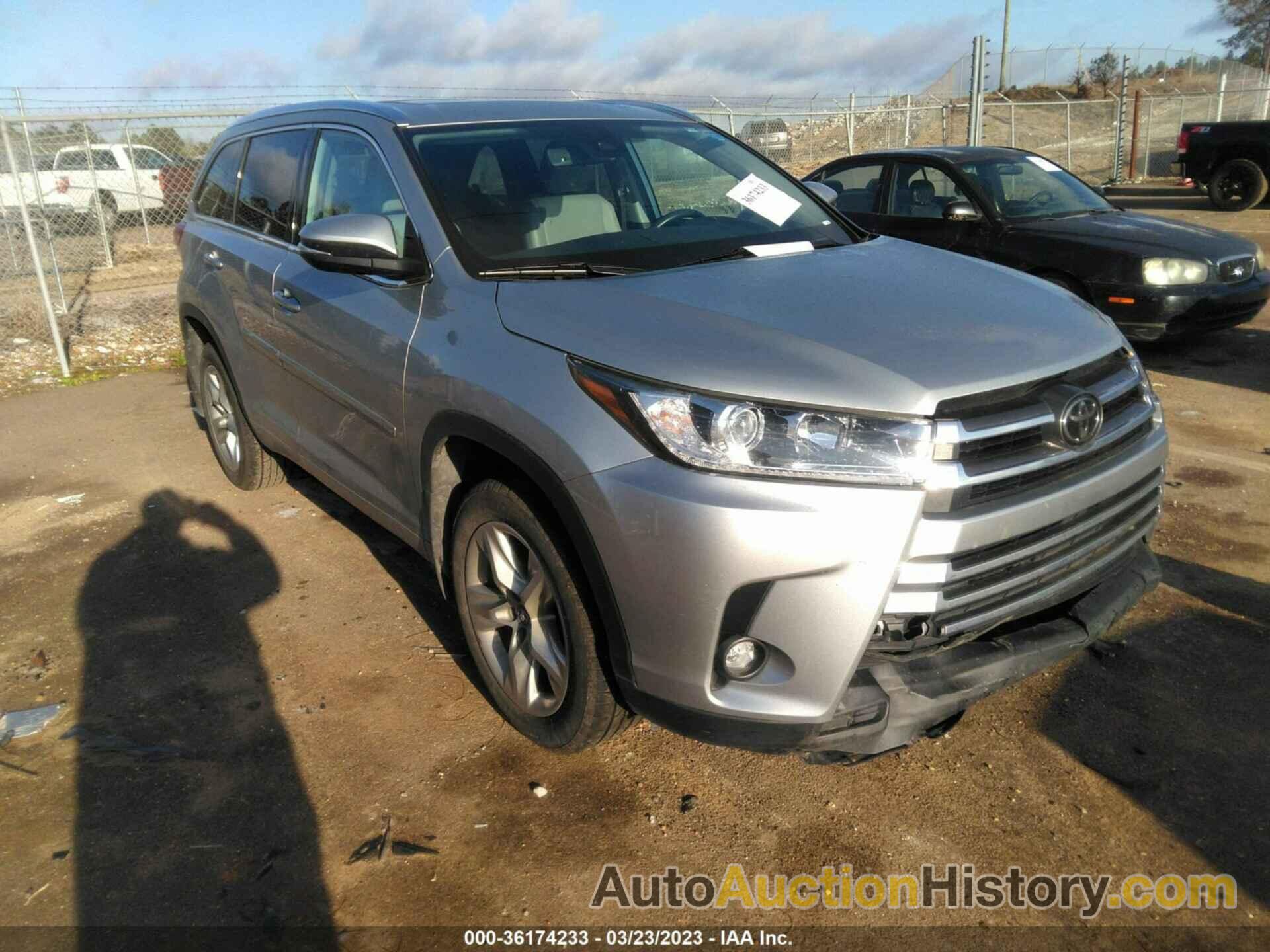 TOYOTA HIGHLANDER LIMITED, 5TDYZRFH5KS304645