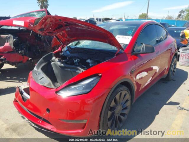 TESLA MODEL Y PERFORMANCE DUAL MOTOR ALL-WHEEL DRIVE, 5YJYGDEF3MF240198