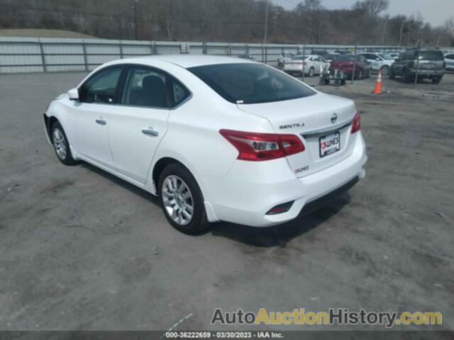 NISSAN SENTRA S, 3N1AB7AP3KY424318