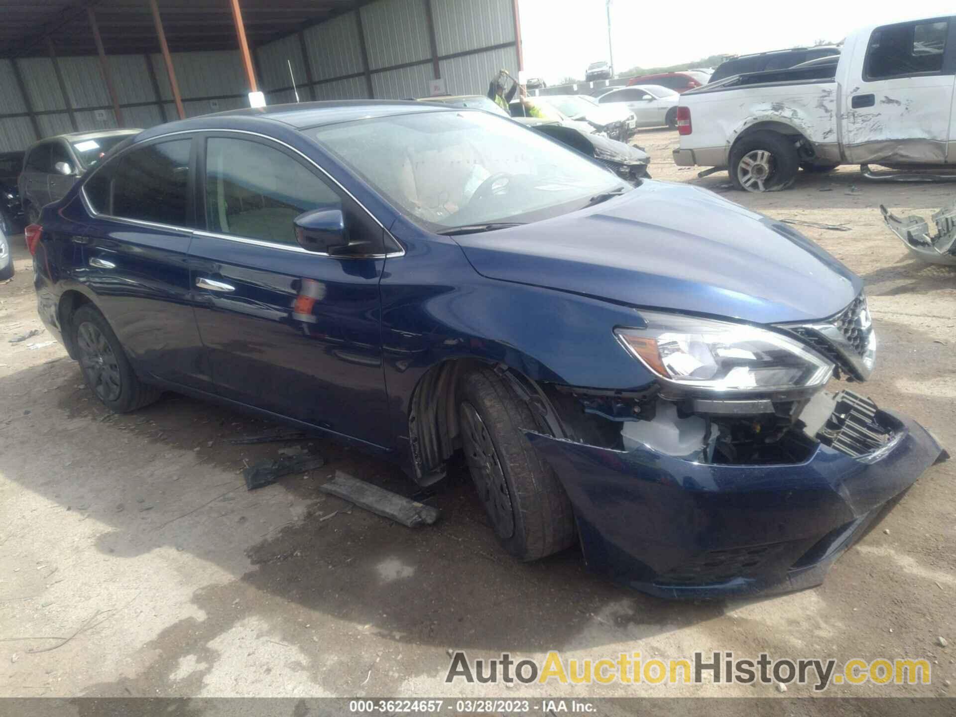 NISSAN SENTRA S, 3N1AB7APXGY327690