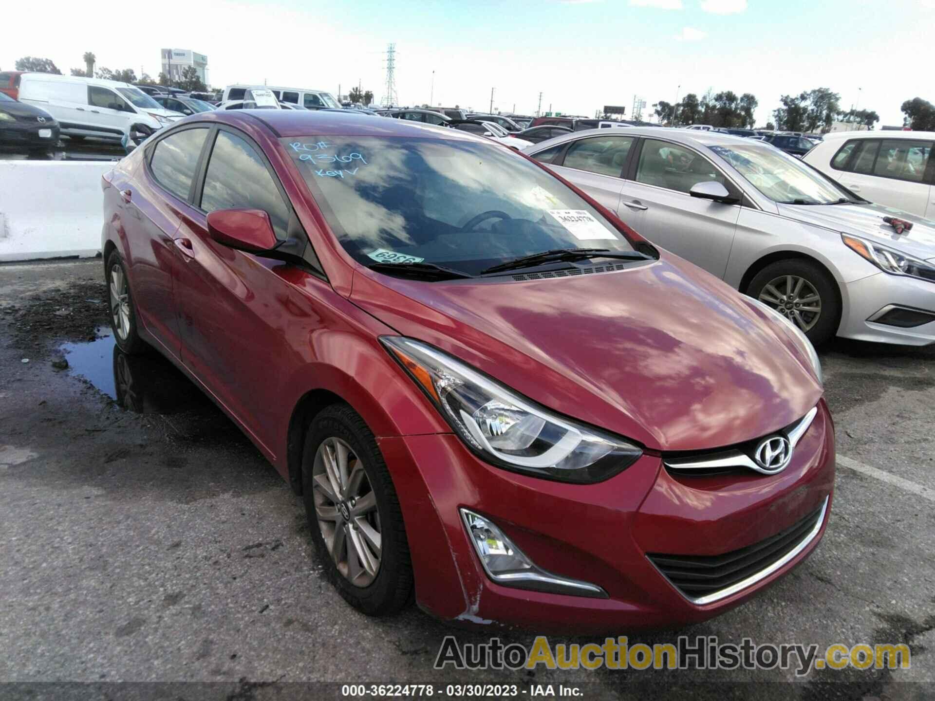 HYUNDAI ELANTRA SE, 5NPDH4AE6FH628846