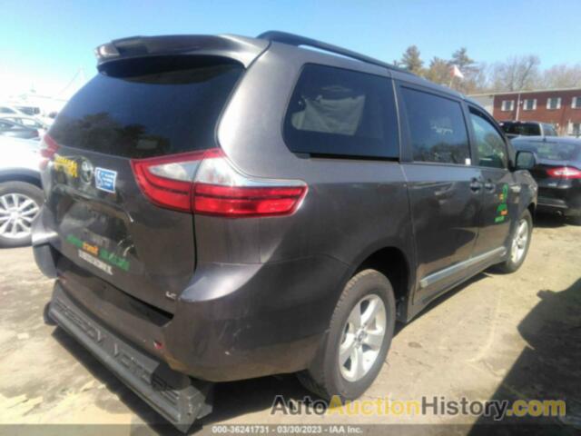 TOYOTA SIENNA LE 8 PASSENGER, 5TDKZ3DC6KS001352