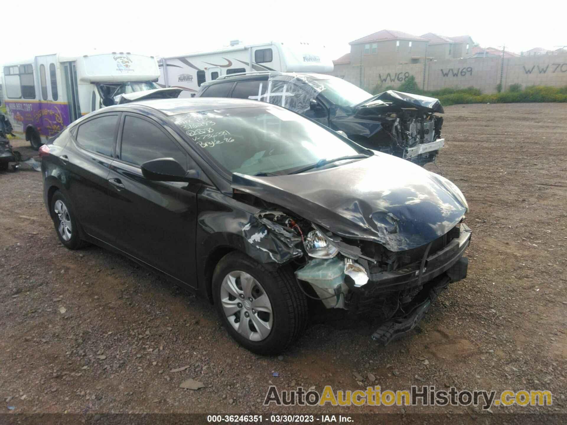 HYUNDAI ELANTRA SE, 5NPDH4AE0GH736381