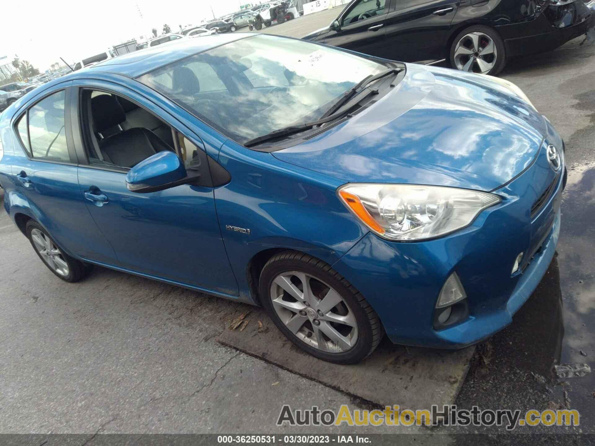 TOYOTA PRIUS C ONE/TWO/THREE/FOUR, JTDKDTB32D1039260