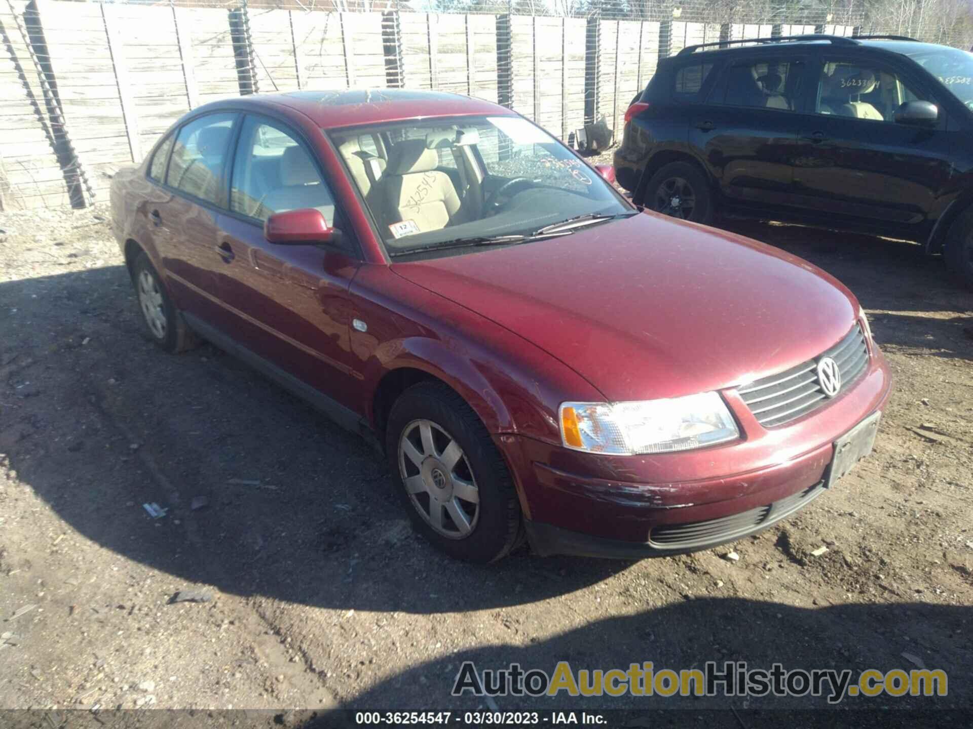 VOLKSWAGEN PASSAT GLS, WVWAC63B21E005121