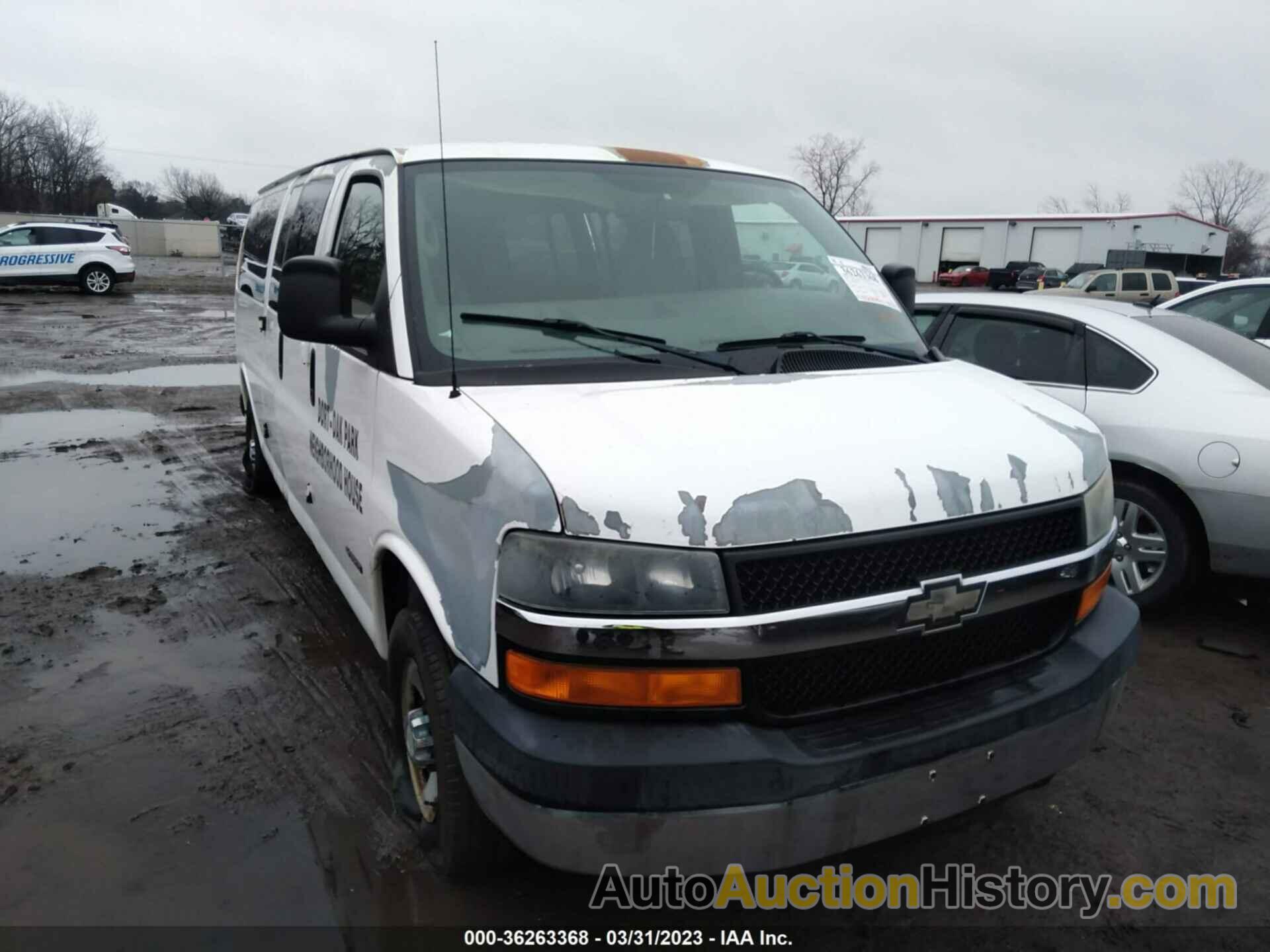 CHEVROLET EXPRESS PASSENGER, 1GAHG39U061150076