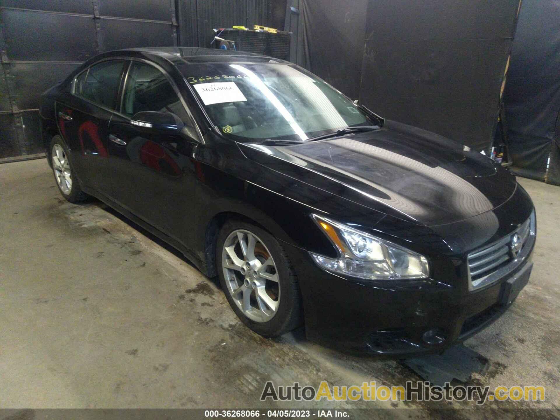 NISSAN MAXIMA 3.5 SV W/PREMIUM PKG, 1N4AA5AP4DC808808