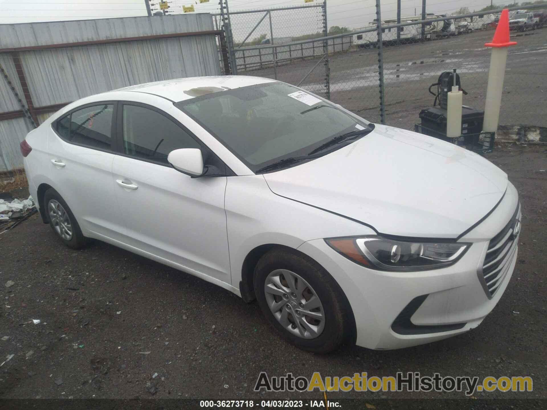 HYUNDAI ELANTRA SE, 5NPD74LF7JH232538