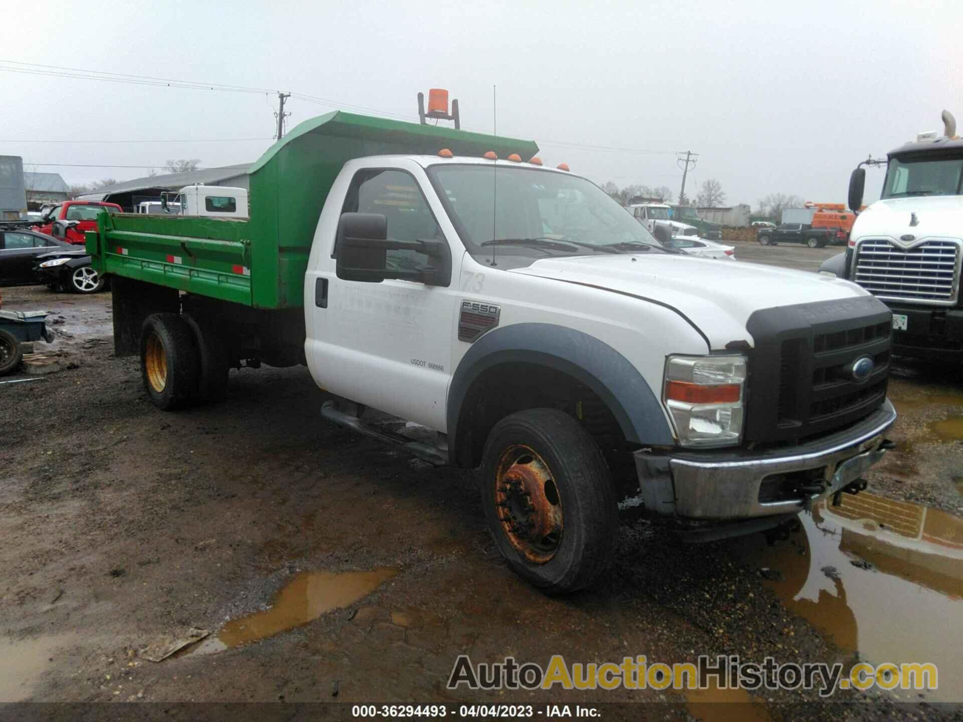 FORD SUPER DUTY F-550 DRW XL/XLT, 1FDAF57R78EA94800