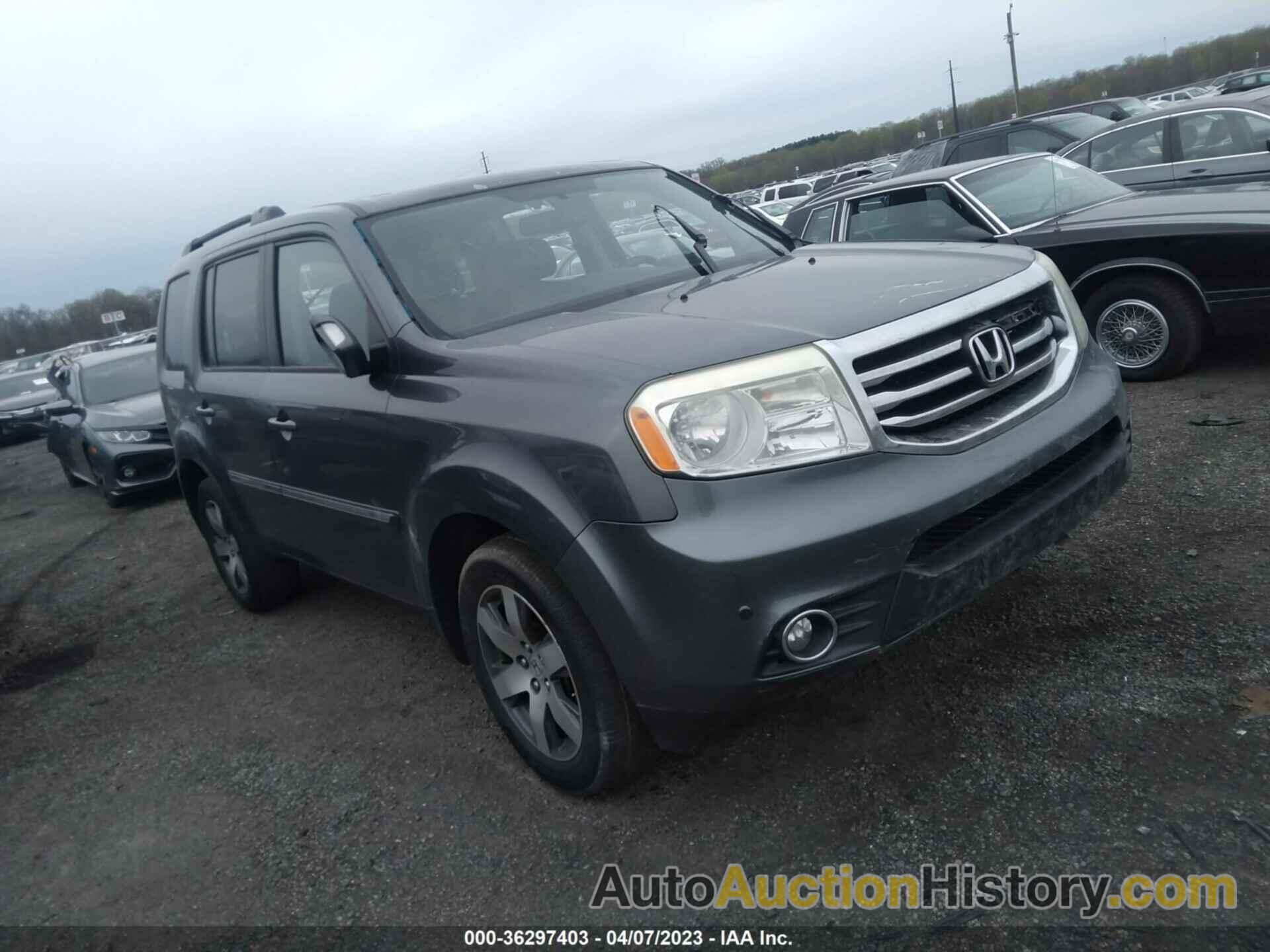 HONDA PILOT TOURING, 5FNYF4H93DB031195