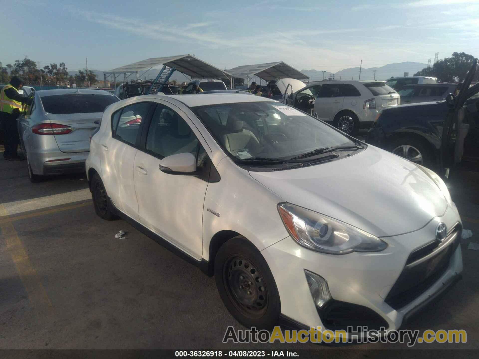 TOYOTA PRIUS C ONE/TWO/THREE/FOUR, JTDKDTB3XH1593135