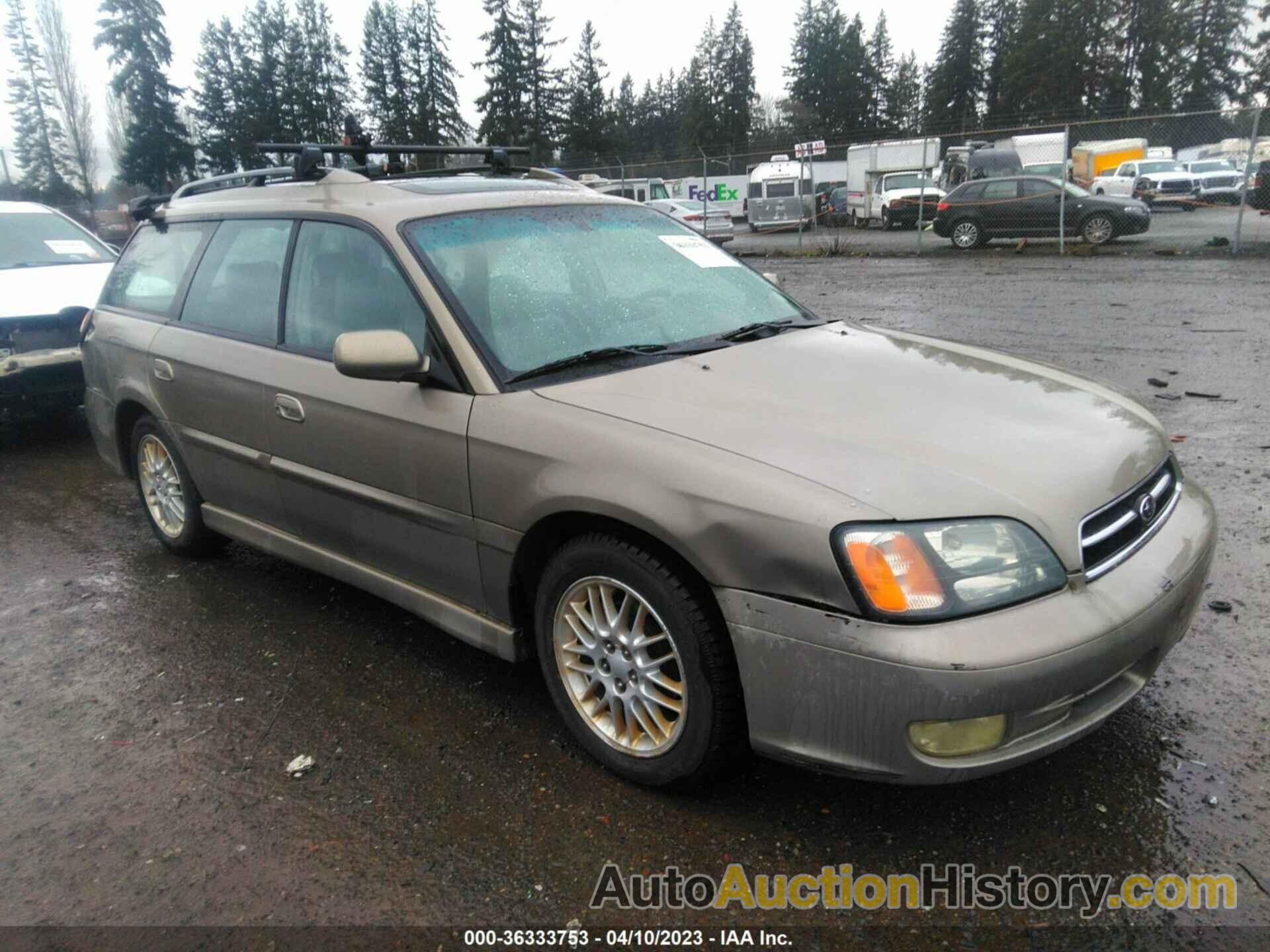 SUBARU LEGACY WAGON GT, 4S3BH6451Y6306398