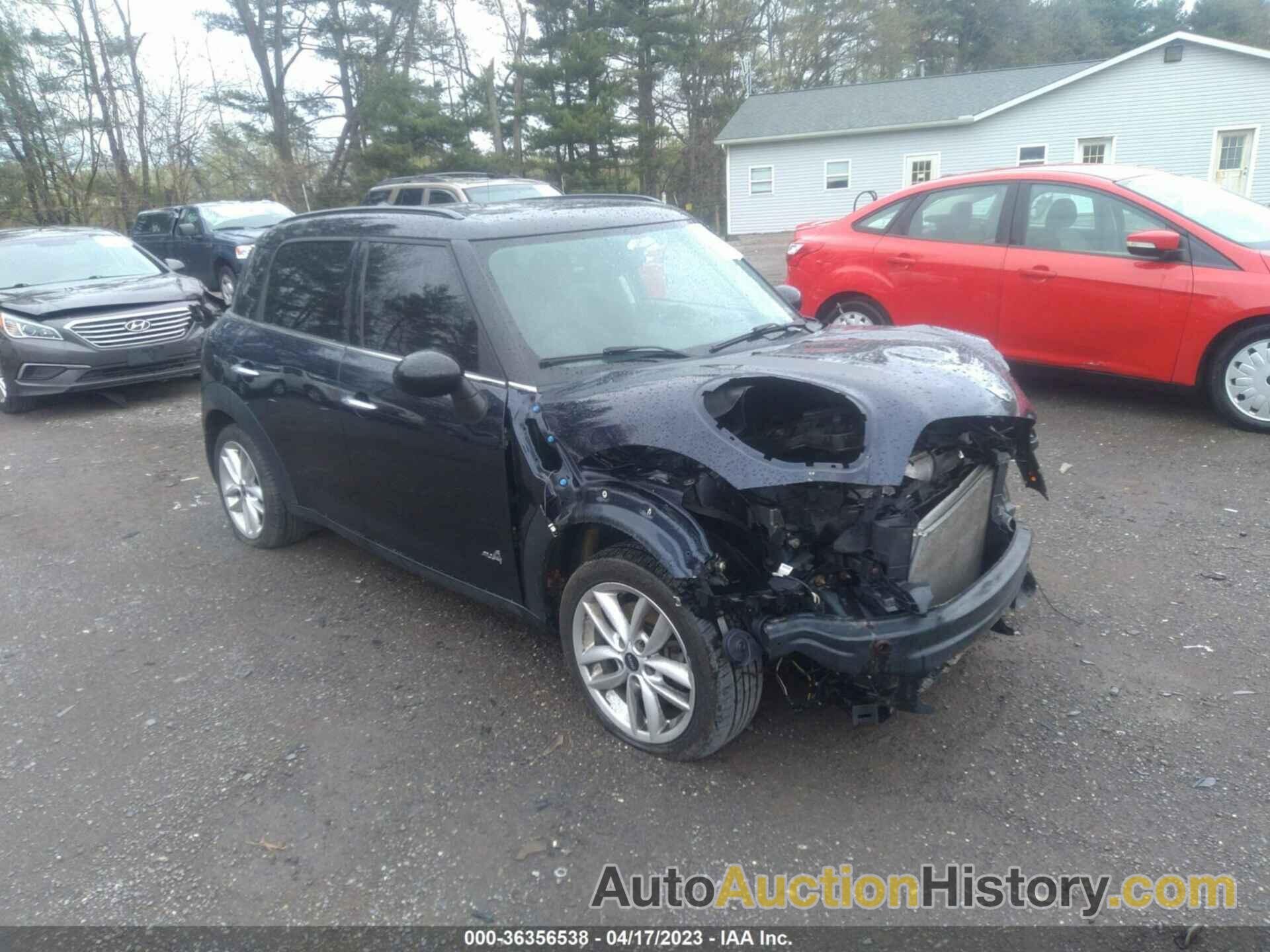 MINI COOPER COUNTRYMAN S, WMWZC5C59EWP41607