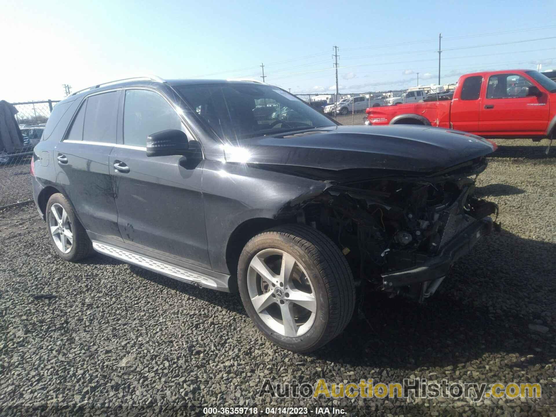 MERCEDES-BENZ GLE GLE 400, 4JGDA5GB2KB214106