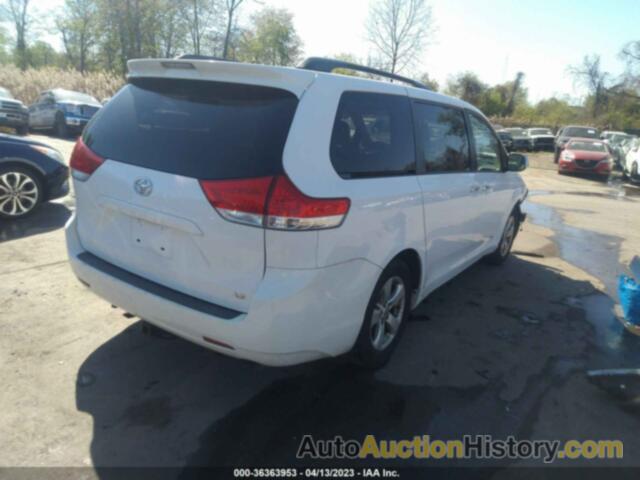 TOYOTA SIENNA LE V6 8 PASSENGER, 5TDKK3DC7DS345621