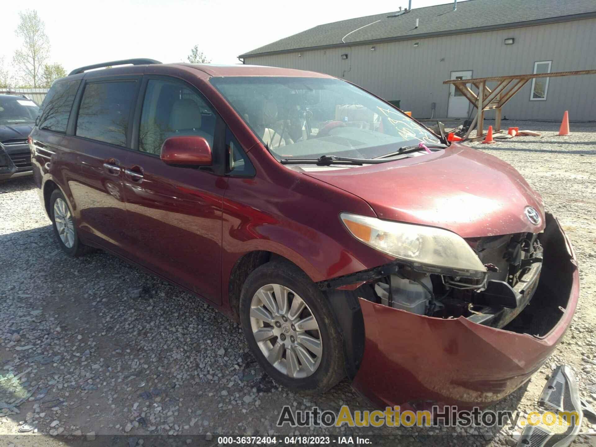 TOYOTA SIENNA XLE/LTD, 5TDDK3DC4BS005509