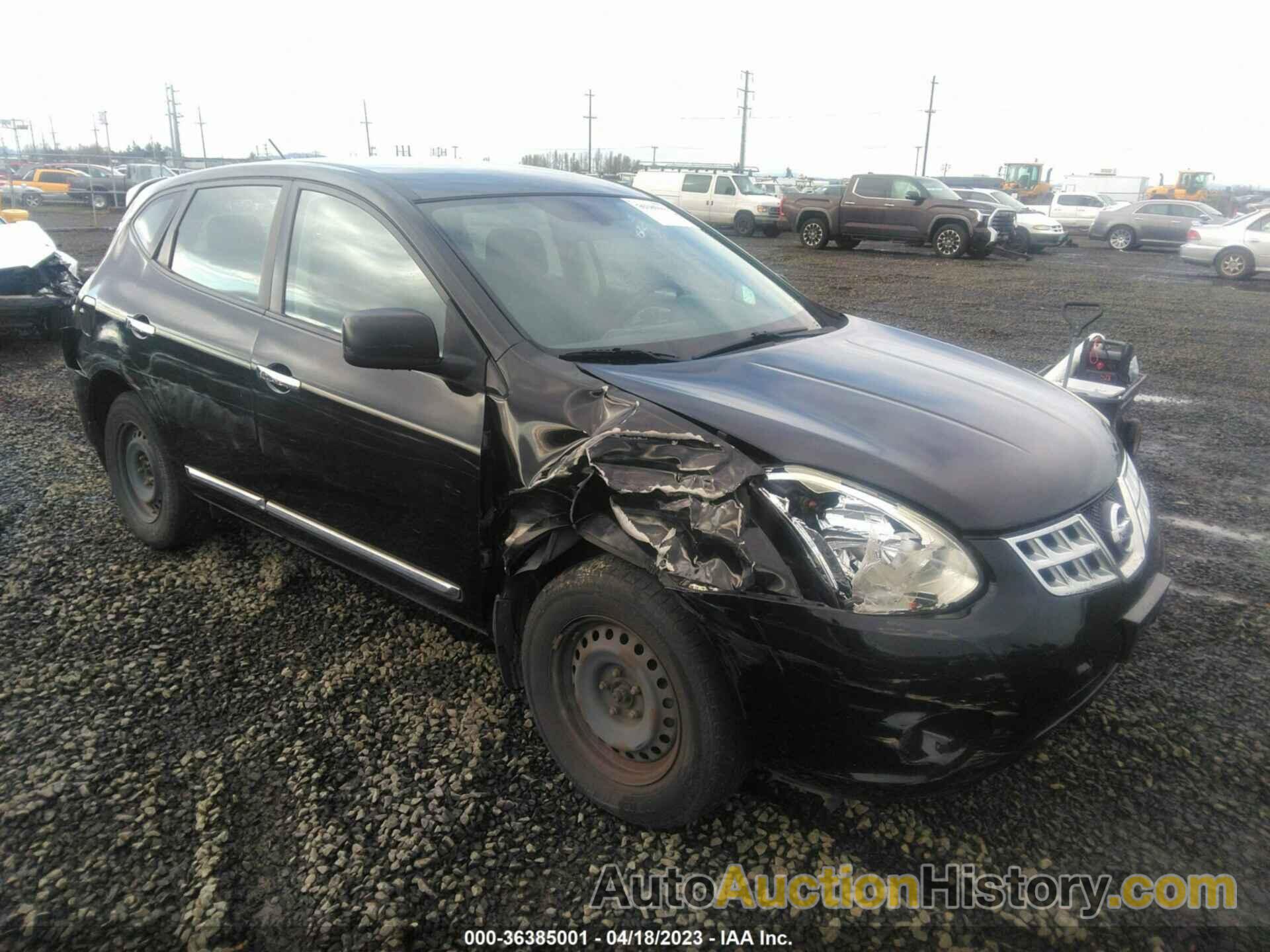 NISSAN ROGUE S, JN8AS5MV5CW391587