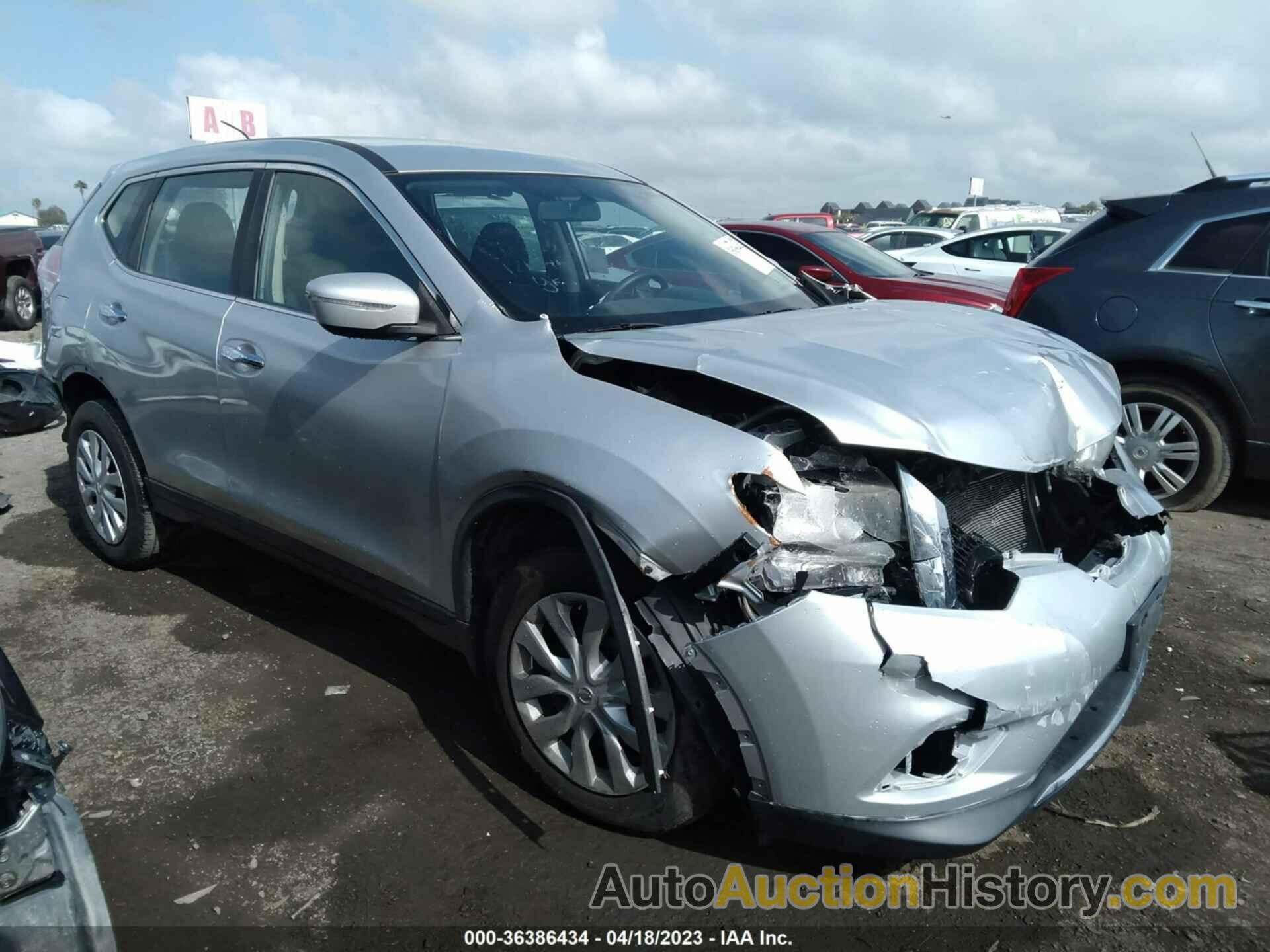 NISSAN ROGUE S, KNMAT2MT8FP579962