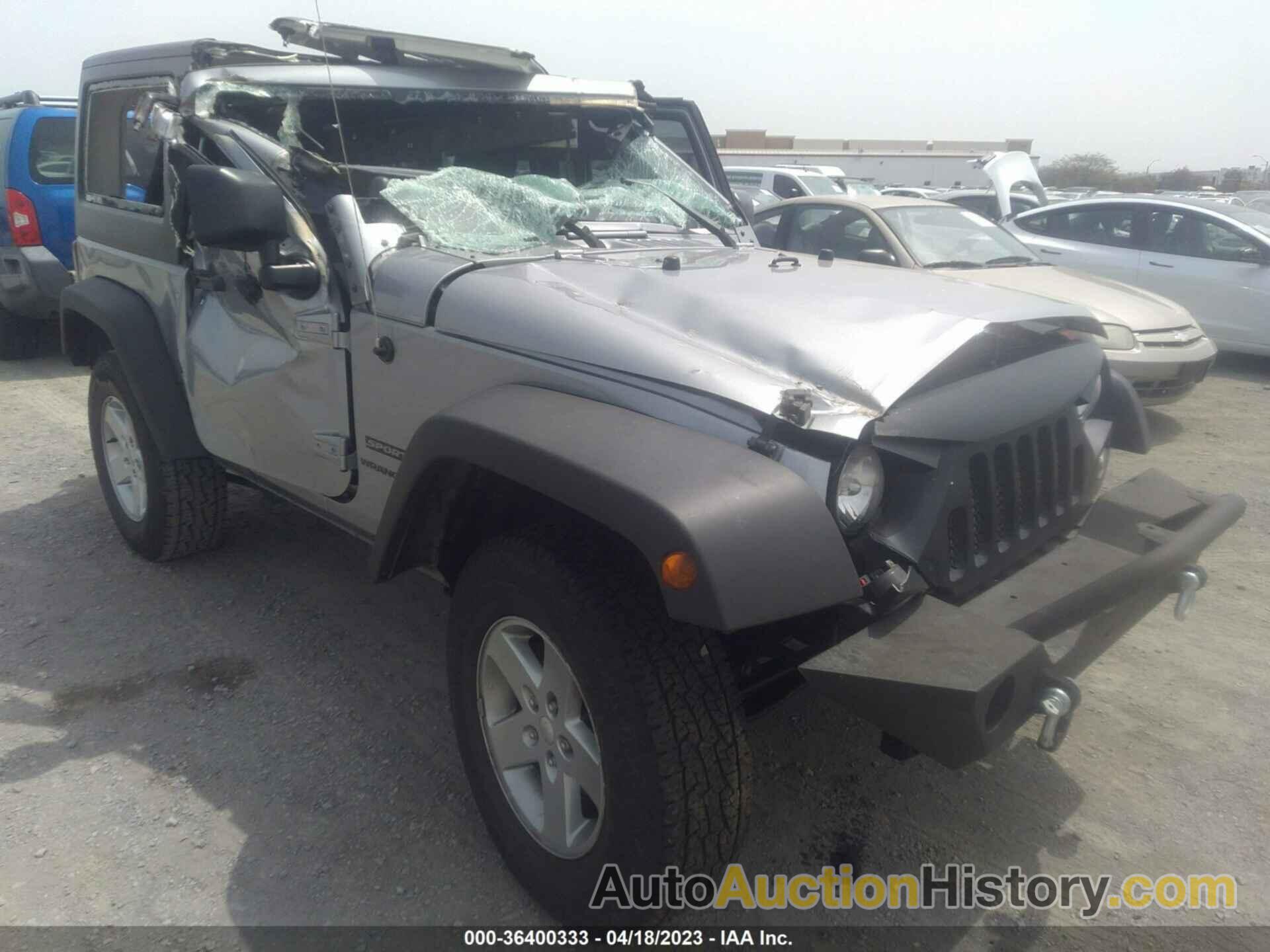 JEEP WRANGLER SPORT, 1C4AJWAG3EL321438