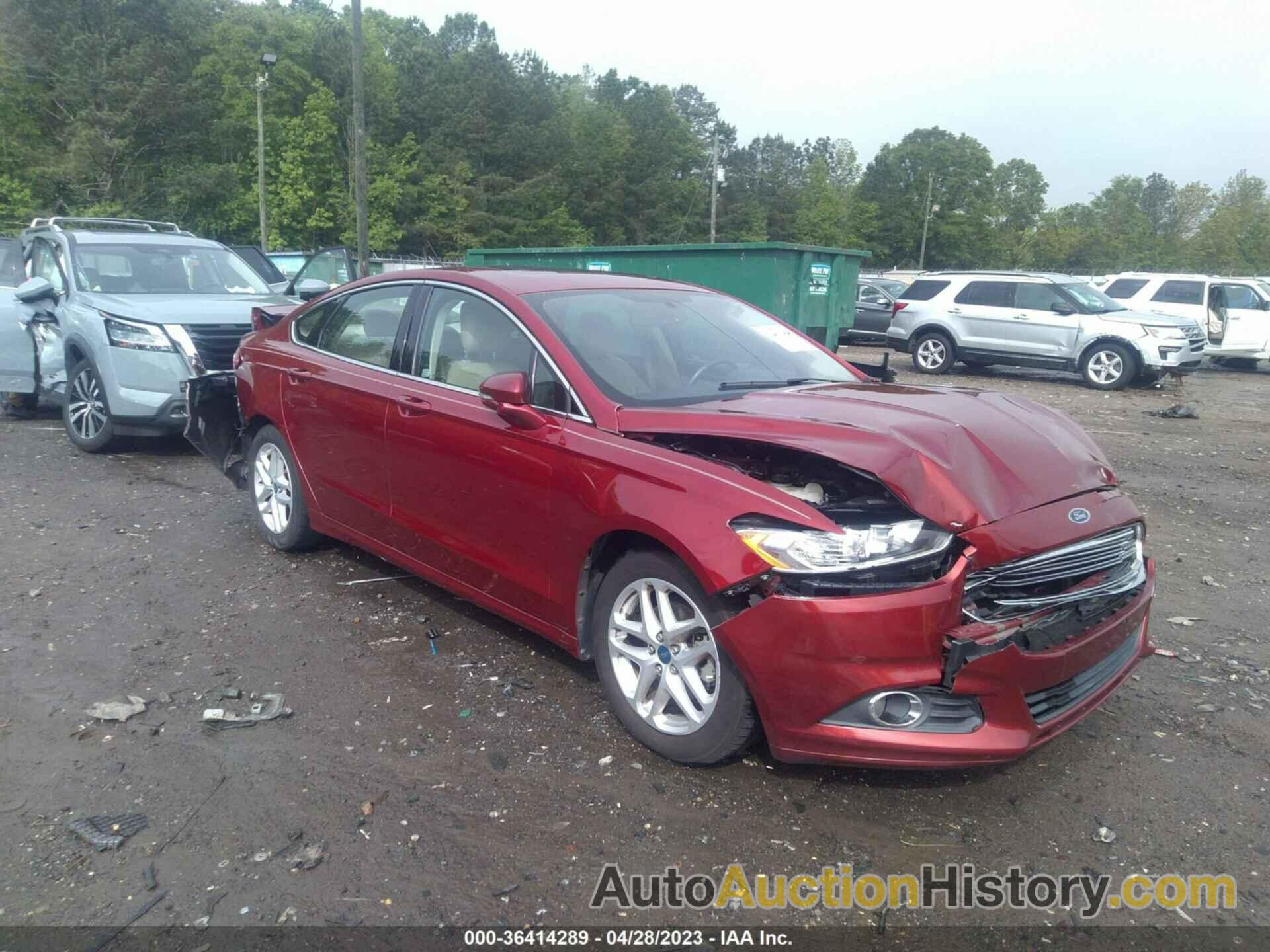 FORD FUSION SE, 3FA6P0HR3DR160829