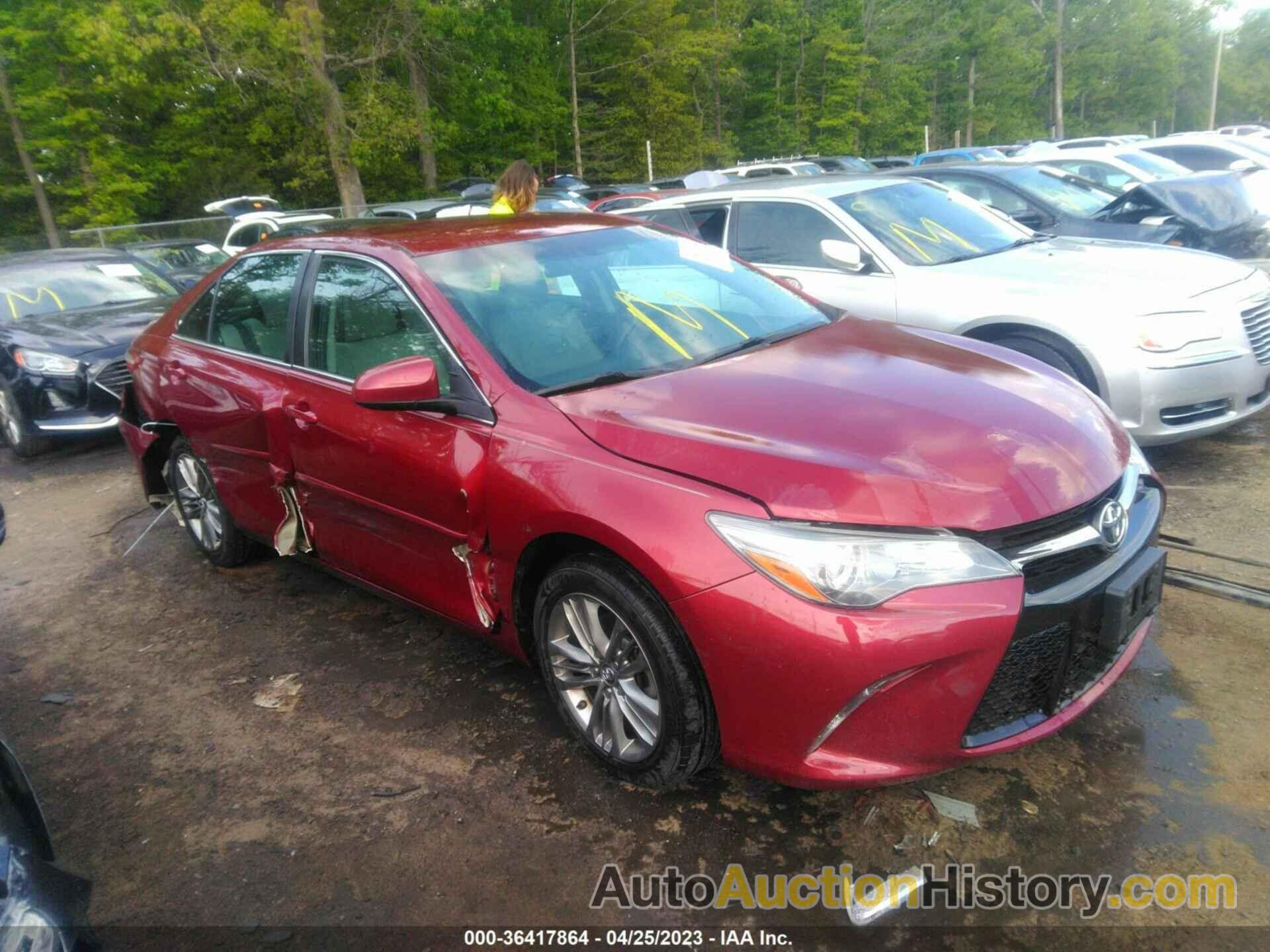 TOYOTA CAMRY XLE/SE/LE/XSE, 4T1BF1FK3HU761403