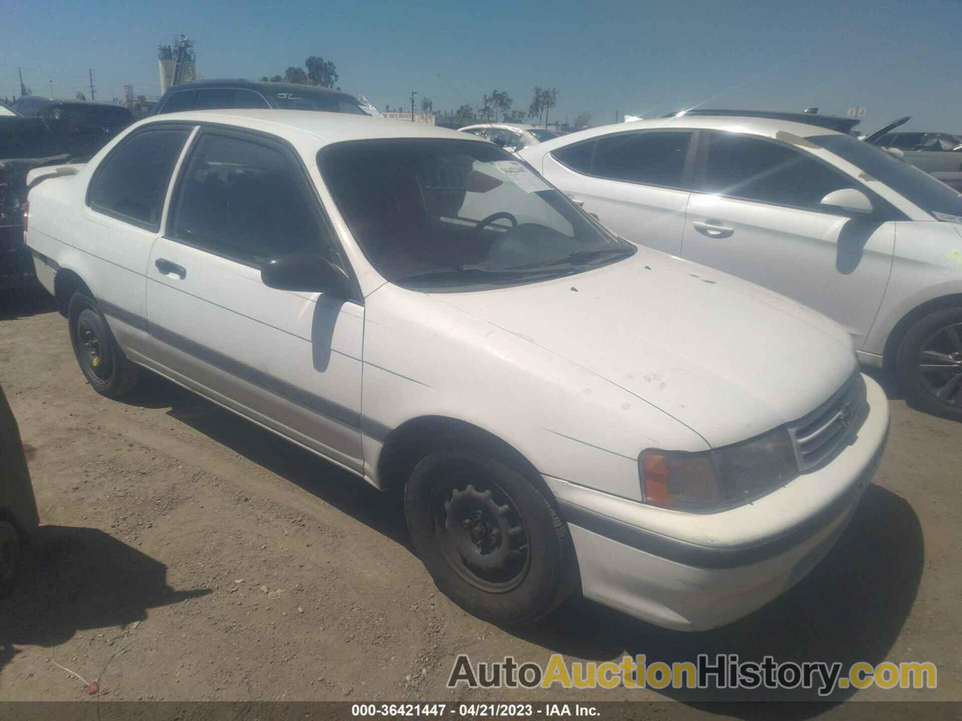 TOYOTA TERCEL DELUXE, JT2EL43B7N0166565