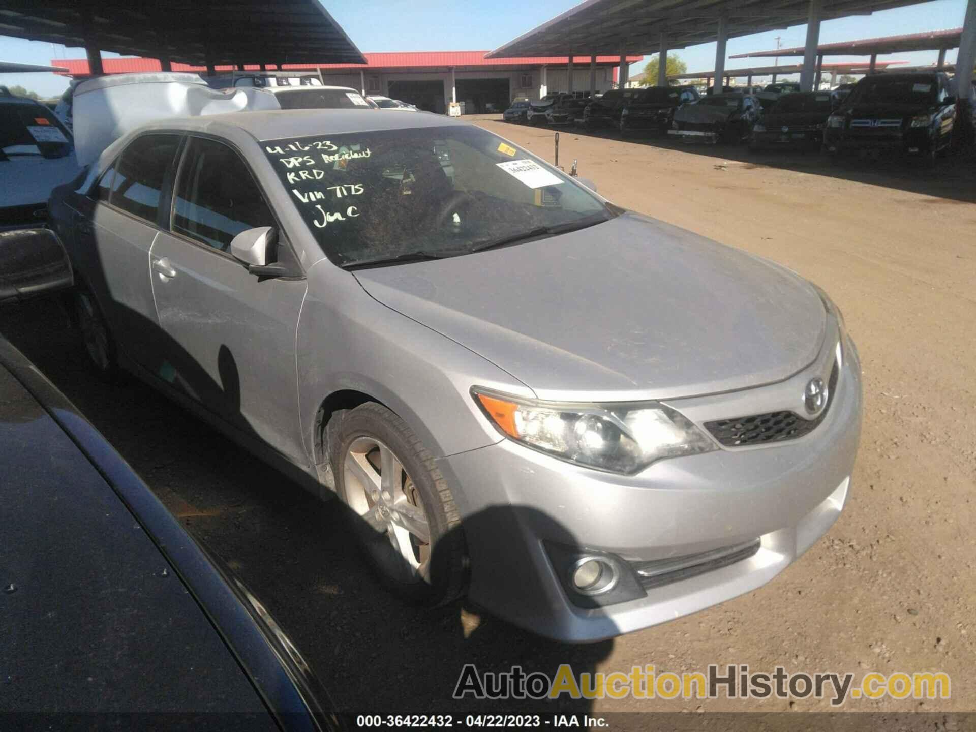 TOYOTA CAMRY L/LE/SE/XLE, 4T1BF1FK6CU117175