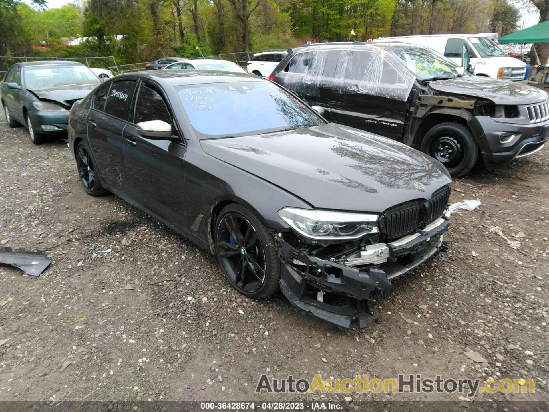 BMW 5 SERIES M550I XDRIVE, WBAJB9C58JB049587