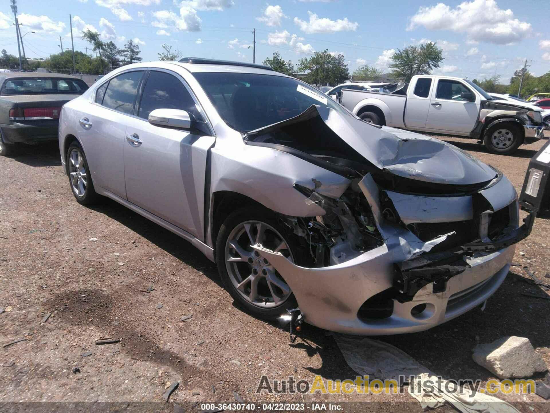 NISSAN MAXIMA 3.5 SV, 1N4AA5AP7EC472136